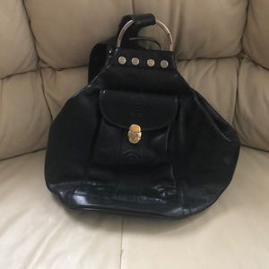 Marino Orlandi Italian Leather Sling Handbag